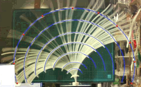 GIF showing movement with Blender overlay